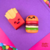 Apontador com Depósito + Borracha Lanches - comprar online