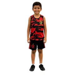 Regata camuflada infantil