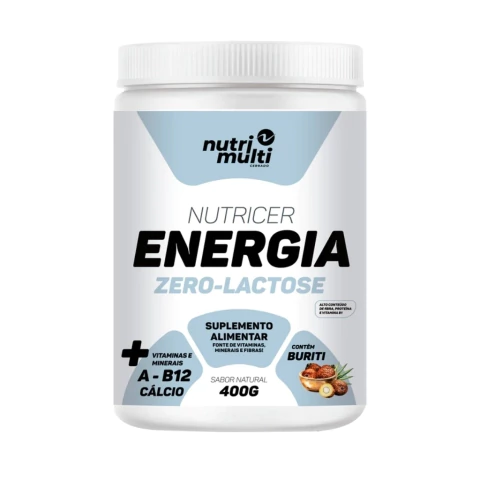 Nutricer Energia Zero-Lactose (400g) - comprar online