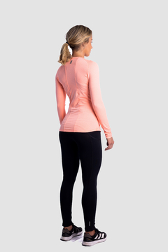 PRIMERA PIEL MANGA LARGA MUJER SALMON - OXSPORTWEAR