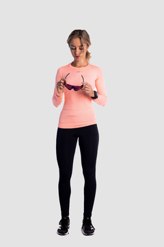 PRIMERA PIEL MANGA LARGA MUJER SALMON - comprar online