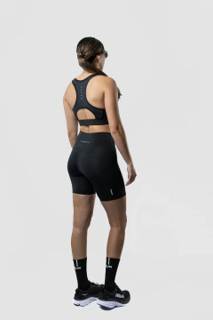 TOP DEPORTIVO POCKET TOTAL BLACK MUJER - OXSPORTWEAR