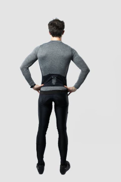 JERSEY VINSON EVO 2.0 SLIM FIT BLACK SNOW HOMBRE - OXSPORTWEAR