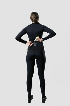 JERSEY VINSON EVO 2.0 SLIM FIT TOTAL BLACK MUJER - tienda online