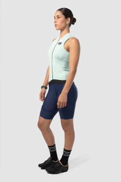 JERSEY ARIZONA MUJER SLIM FIT AQUAMARINE - OXSPORTWEAR