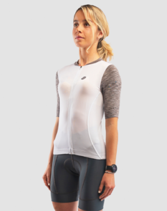 JERSEY ANDES MUJER SLIM FIT WHITE SNOW - comprar online