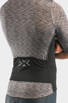 JERSEY ANDES BLACK SNOW SLIM FIT HOMBRE - OXSPORTWEAR