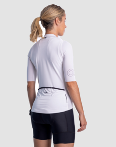 JERSEY ALPES MUJER SLIM FIT TOTAL WHITE - OXSPORTWEAR