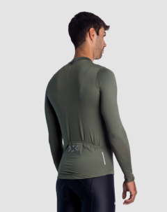 JERSEY VINSON HOMBRE SLIM FIT DRY GREEN - OXSPORTWEAR
