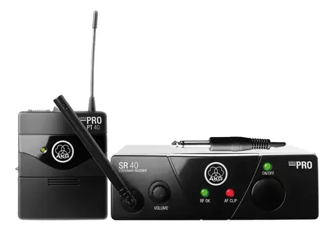 Microfone Sem Fio Akg Wms40 Mini Instrumental Set - Us25b