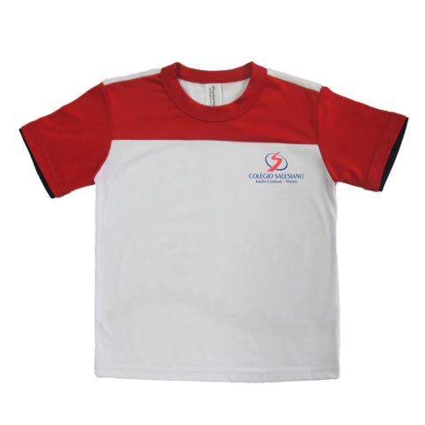 Camiseta Uso Diário Unissex Infantil Colégio Salesiano Jardim Camburi - ES