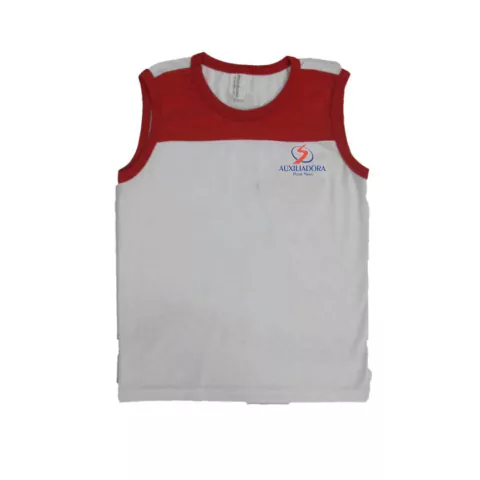 Camiseta Regata Unissex Infantil Escola Nossa Senhora Auxiliadora Ponte Nova - Mg