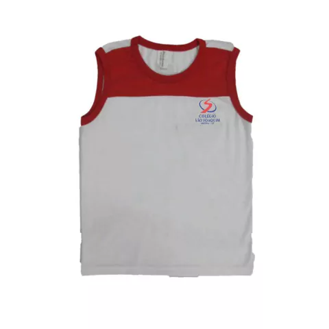 Camiseta Regata Unissex Infantil Colégio São Joaquim Lorena