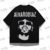 PLAYERA ALVARO DIAZ BLANCO Y NEGRO