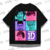 PLAYERA ONE DIRECTION NEGRA 100% ALGODÓN