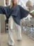 Camisola Poncho - comprar online