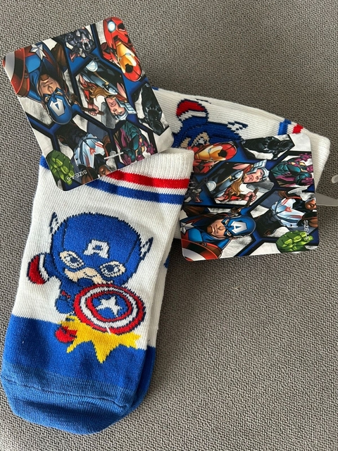 Medias Disney Capitán América - 4/6 años