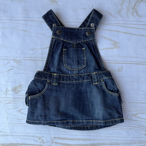 Vestido/Jardinero - Old Navy - 3/6 meses