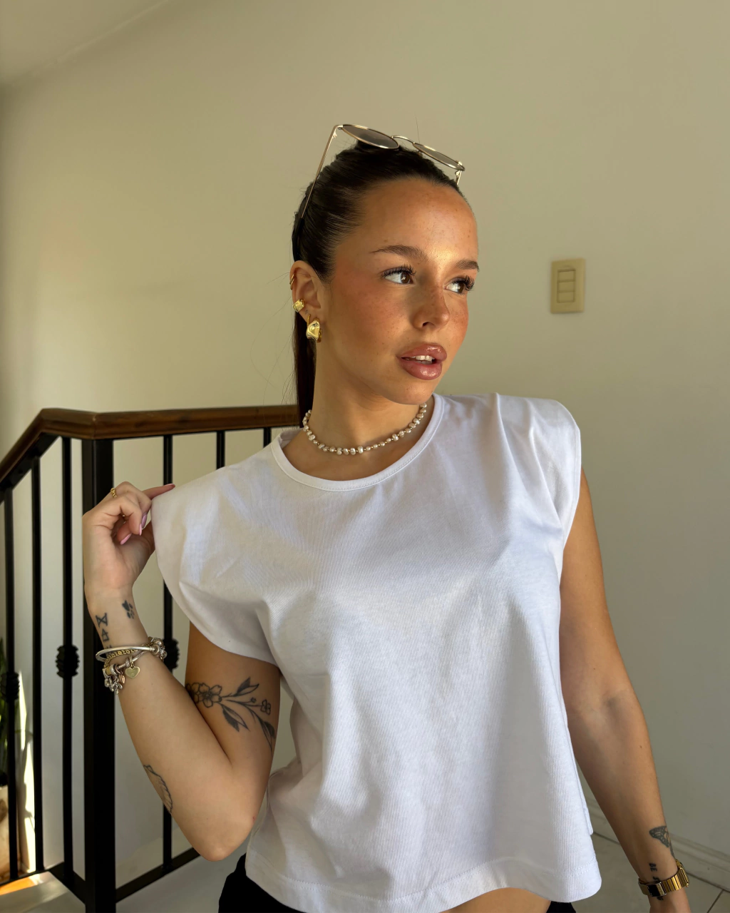 Remera Hombreras (0117)