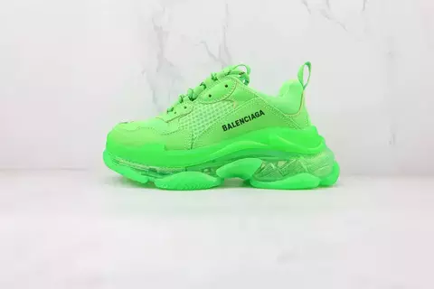 BALENCIAGA TRIPLE S DADSHOE FLUORESCENT GREEN - comprar online
