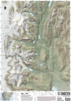 Imagen de Mapa El Chalten, Santa Cruz.