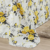 Colcha Cobre Leito Solteiro 2 Peças Dupla Face -Amarelo Floral
