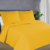 Colcha Cobre Leito Casal Box Kit 3 Peças Habitat Cor Amarelo