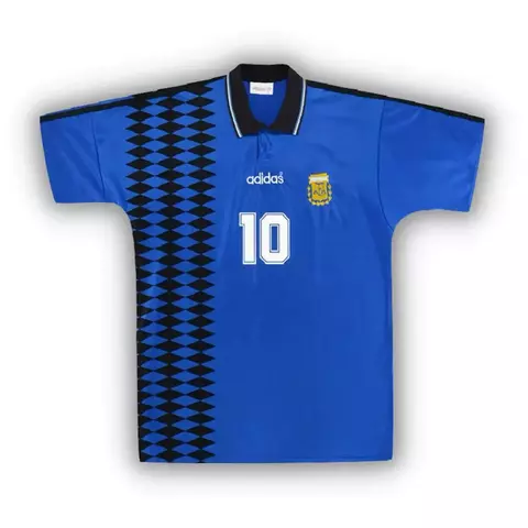 Camisa Retrô Seleção Argentina II 1994 Azul - comprar online