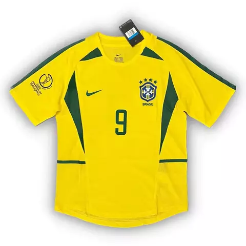 Camisa Retrô Seleção Brasil I 2002 Amarela - Nike - comprar online