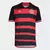 Camisa Flamengo I 24/25 - Torcedor Adidas Masculina - Preta e vermelha - comprar online