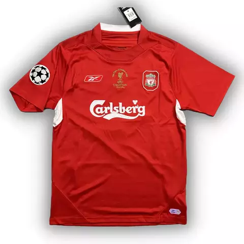Camisa Retrô Liverpool I 2004/05 Vermelha - Reebok - comprar online
