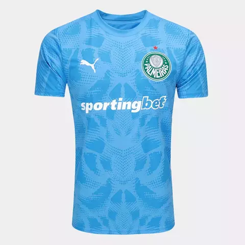 Camisa Palmeiras Goleiro 25/26 - Torcedor Puma Masculina - Azul - comprar online