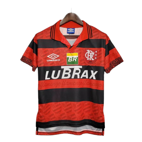 Camisa Mengão Retrô I 1995 - Rubro-Negra