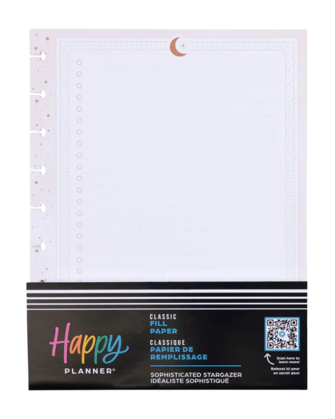 Repuesto Clásico Rayado Astrology | The Happy Planner