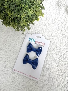 Laço Amora P parzinho - Azul marinho na internet