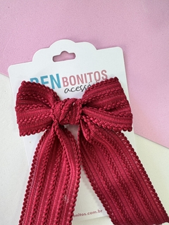 Laço Bella - Bordo na internet