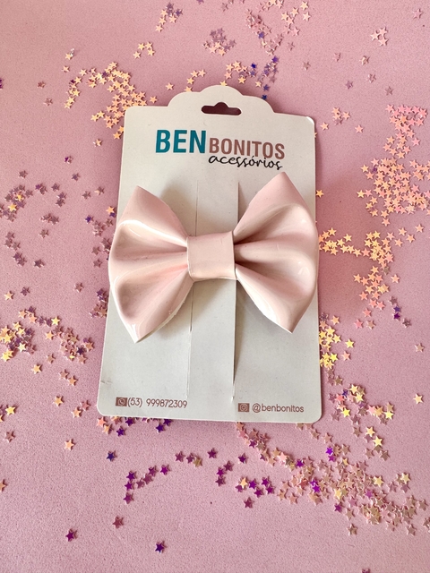 Laço Amora G - Rosa bebê - comprar online