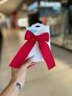 Laço Bella - VERMELHO - benbonitos