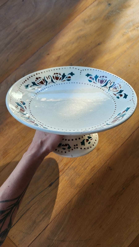 Fruteira Francesa c/ pintura feita à mão - comprar online
