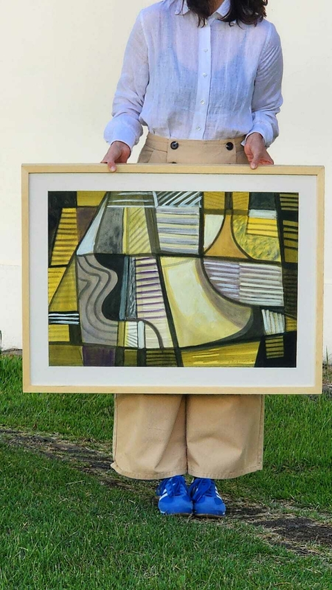 R. Burle Marx – Guache sobre cartão - comprar online
