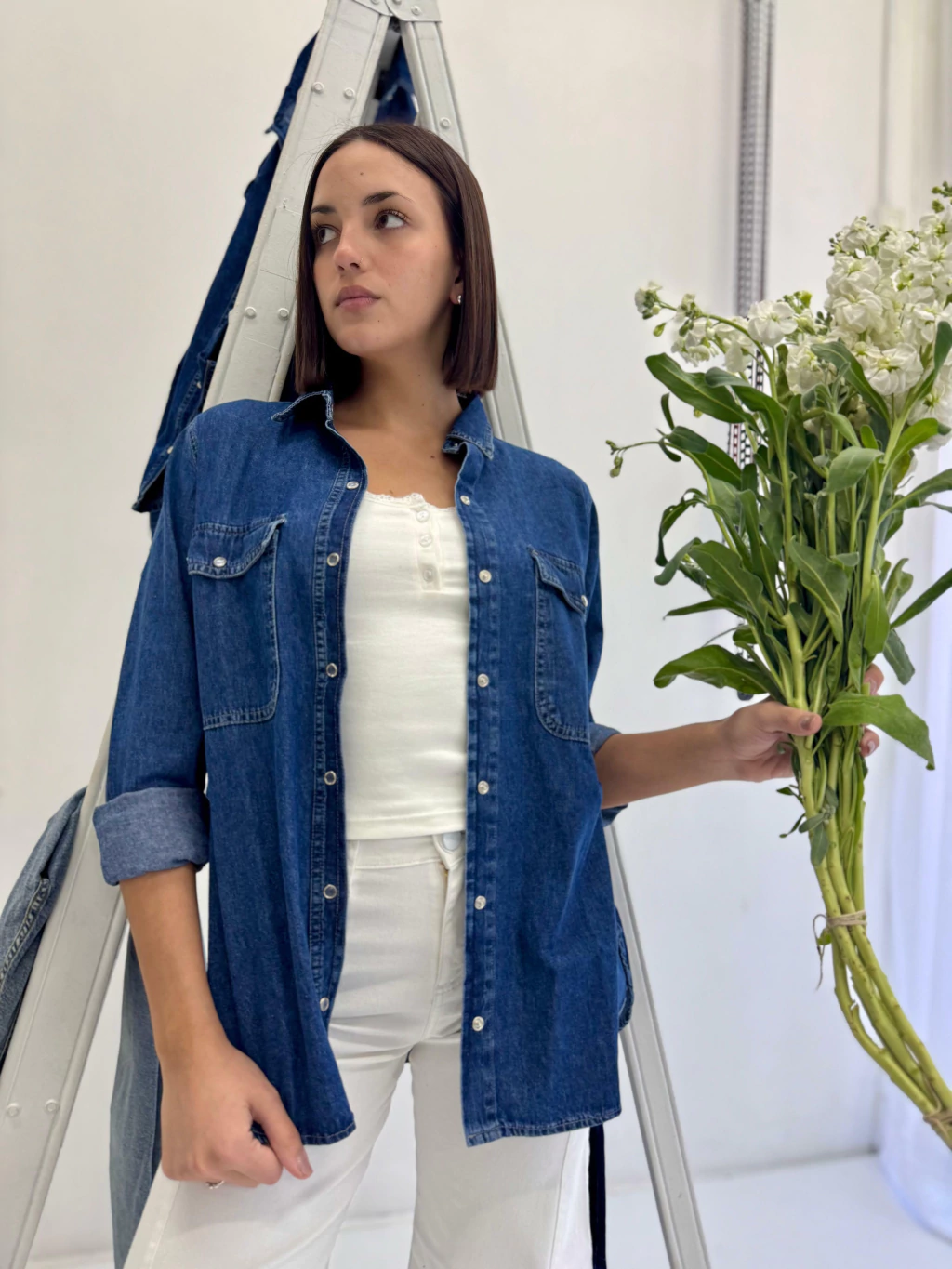 CAMISA DEL PILAR DENIM