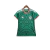 Camisa feminina verde da seleção do México para a Copa de 2026 com detalhes em preto e logo da Adidas
