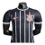 camisa-corinthians-ii-away-23-24-jogador-masculina-preta-com-listras-brancas-memphis-depay-yuri-alberto-rodrigo-garro