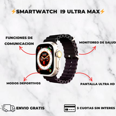 RELOJ SMARTWATCH INTELIGENTE I9 ULTRA MAX