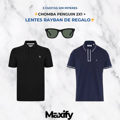 CHOMBA PENGUIN 2X1 + LENTES RAYBAN DE REGALO - ¡OFERTA IMPERDIBLE! - comprar online