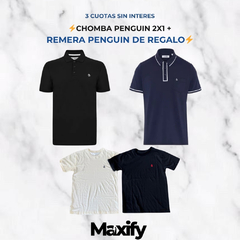 CHOMBA PENGUIN 2X1 + REMERA PENGUIN DE REGALO - ¡OFERTA IMPERDIBLE! - comprar online