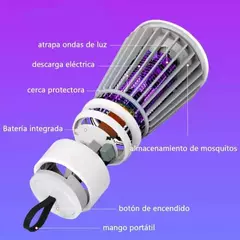 LAMPARA LED UV MATA MOSQUITOS -¡OFERTA IMPERDIBLE 3X2! - Maxify