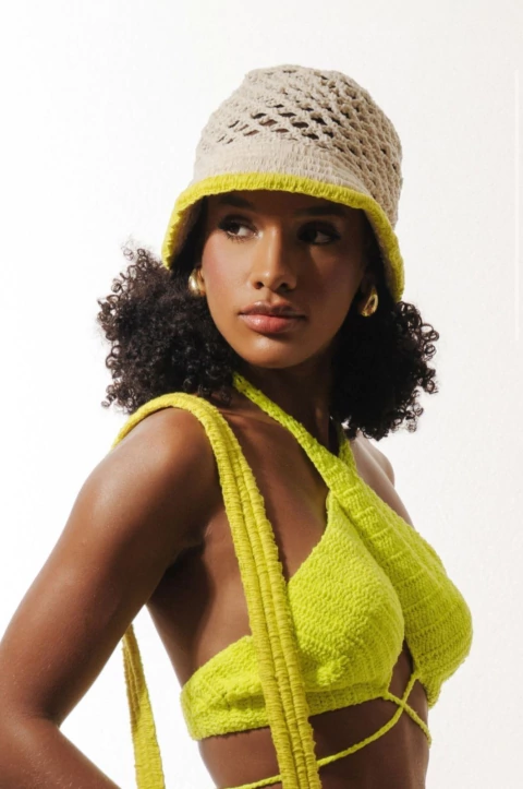 BUCKET - DETALHE AMARELO - comprar online