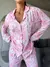 PIJAMA CAMISERO MODAL ROSE - NazhLenceria