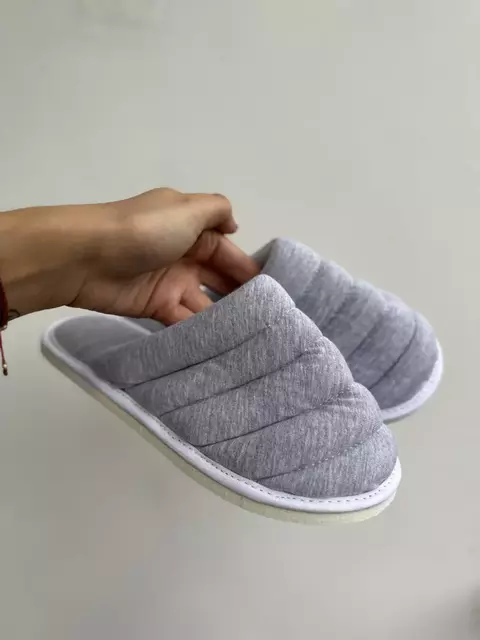 DONNA Gris - Pantuflas de verano